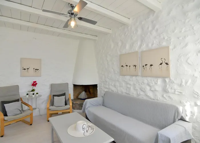 Feriehus Sea View Cycladic House 4 Min From Port *