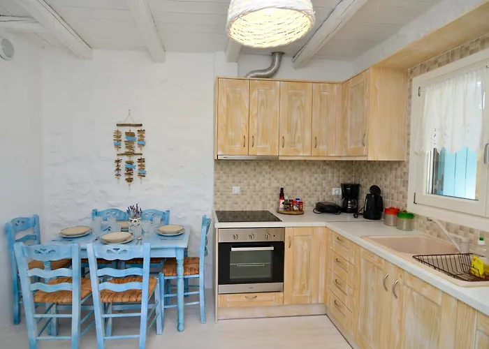 Feriehus Sea View Cycladic House 4 Min From Port Páros