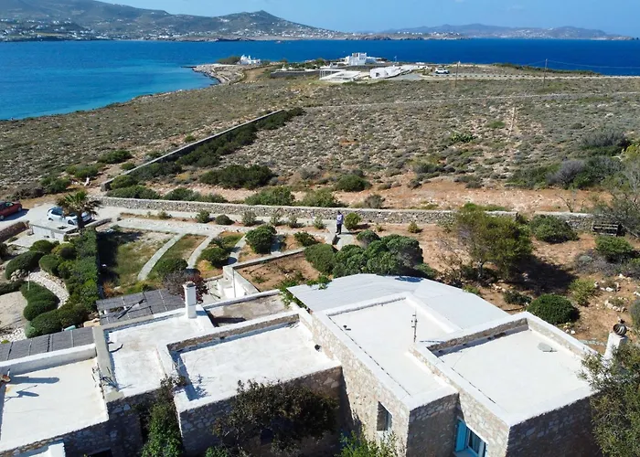 Sea View Cycladic House 4 Min From Port