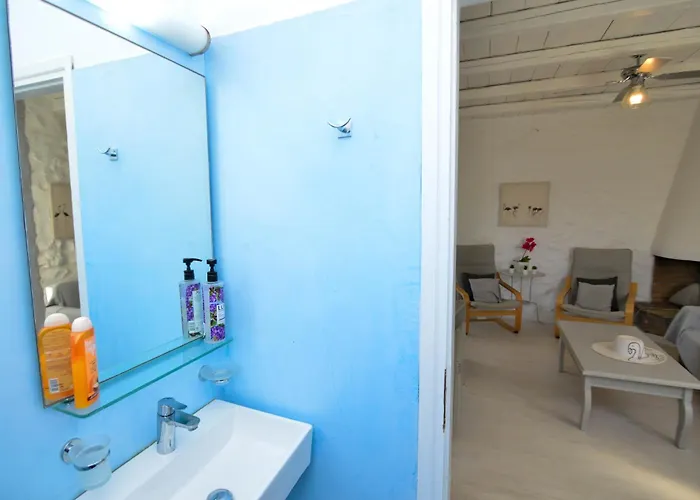 Feriehus Sea View Cycladic House 4 Min From Port