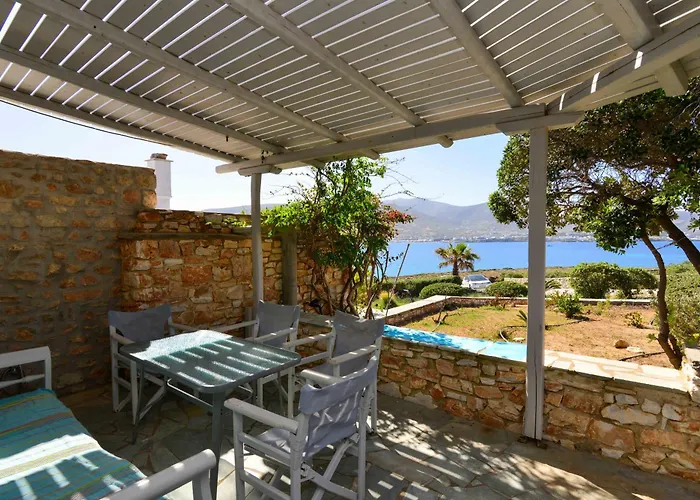 Sea View Cycladic House 4 Min From Port